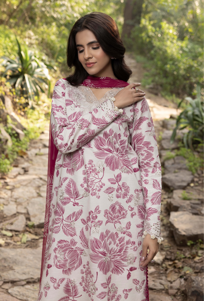 Humdum | Eden Garden 25 | Eden Garden - D04 M Ivory Lawn