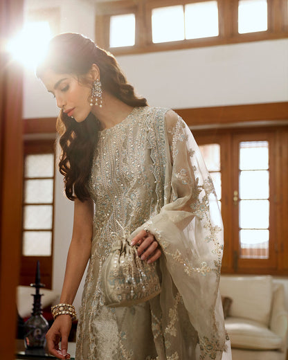Faiza Saqlain | Mehermah Luxe Formals | Damaris - Pakistani Designer Dress - by Faiza Saqlain | Type: Formal - 100% Original at Saira Sultan