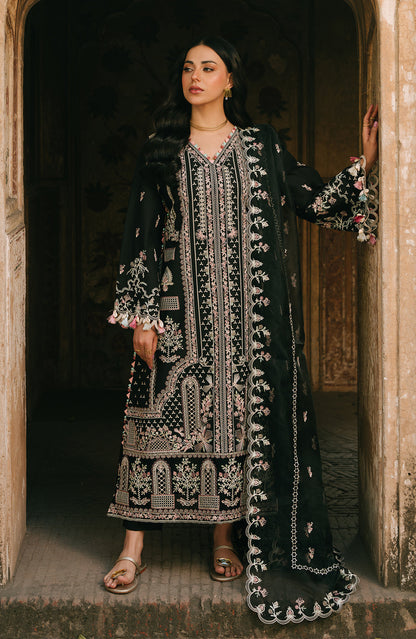 Fiona | Sarang Lawn 25 | Kara S Black Lawn