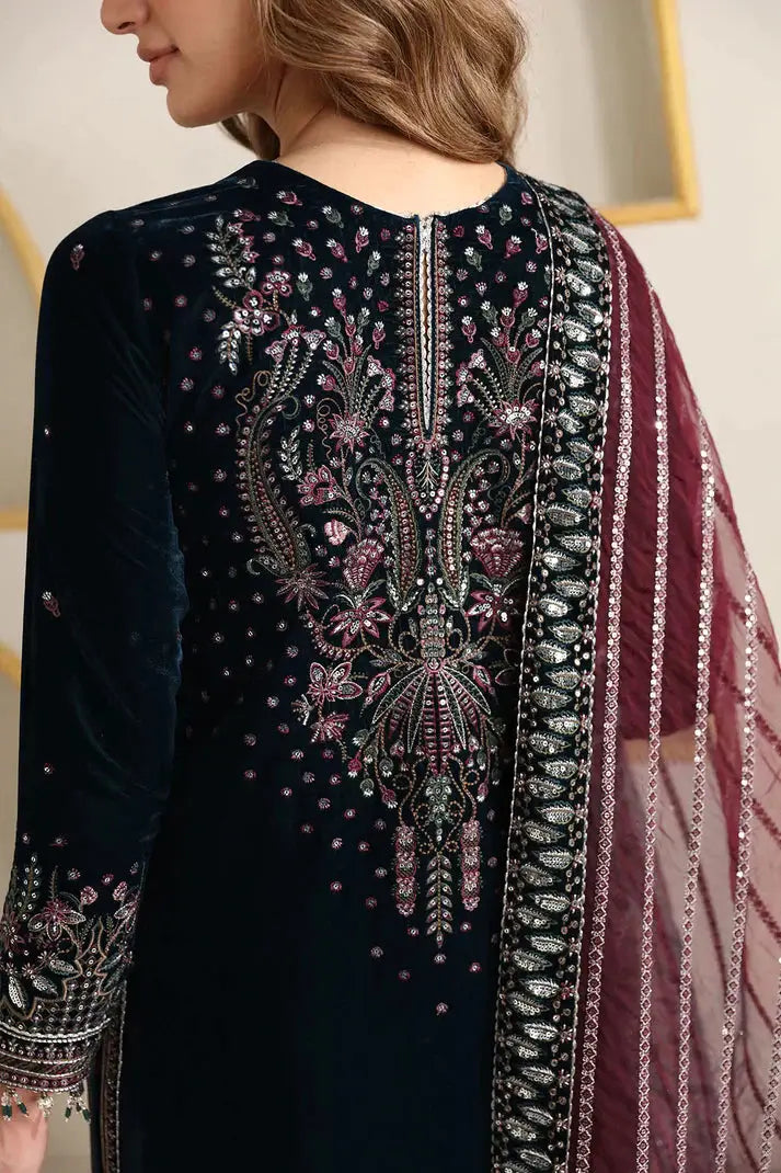 Jazmin | Velvet 23 | VF-2008 - Pakistani Designer Dress - by Jazmin | Type: Formal - 100% Original at Saira Sultan