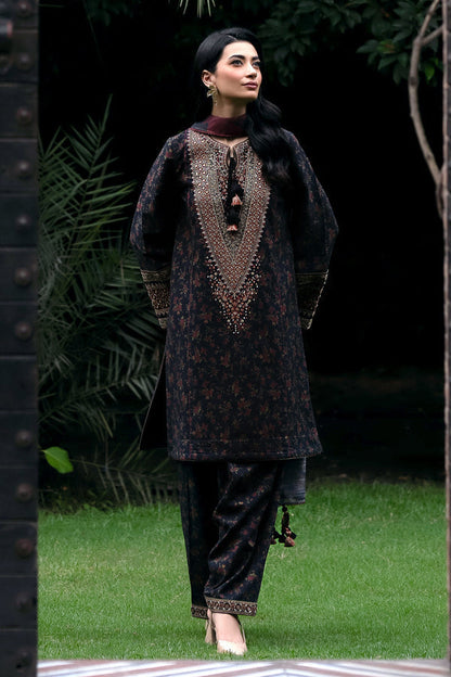 Jazmin | Winter Edition 24 | VISCOSE UW-0068 - Pakistani Designer Dress - by Jazmin | Type: Luxury - 100% Original at Saira Sultan
