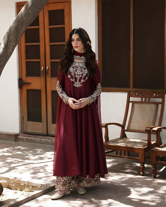 Faiza Saqlain | Mehermah Luxe Formals | Norine - Pakistani Designer Dress - by Faiza Saqlain | Type: Formal - 100% Original at Saira Sultan