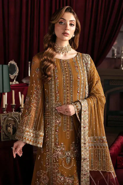 Nureh | Elanora Formals 24 | Crimson - Pakistani Designer Dress - by Nureh | Type: Formal - 100% Original at Saira Sultan