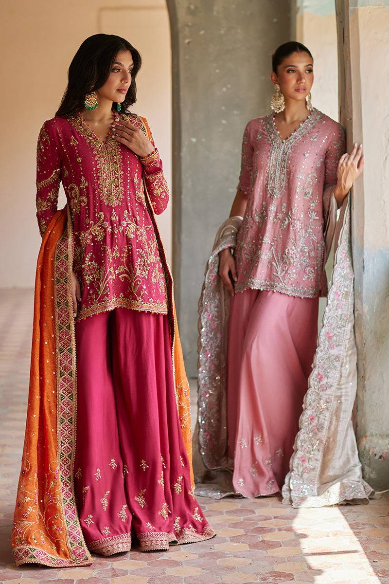Mina Hassan | Formal Dholki Collection | Zarah - Pakistani Designer Dress - by Mina Hassan | Type: Ladies Clothes - 100% Original at Saira Sultan