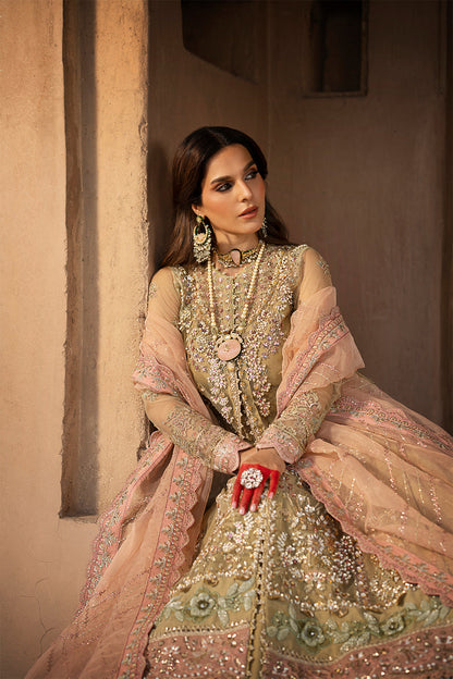 AJR Couture | Luxury Formals 24 | Zyva Custom Size Coral Gold Net