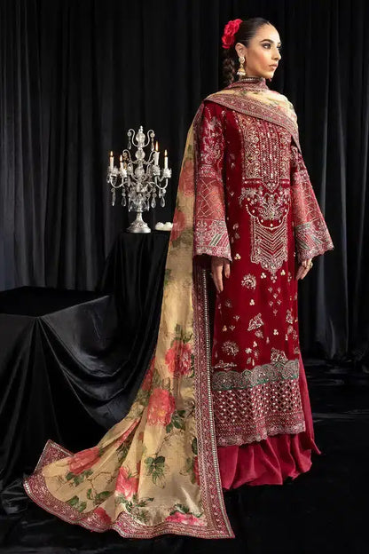 Nureh | Maya Velvet 23 | Elisa - Pakistani Designer Dress - by Nureh | Type: Formal - 100% Original at Saira Sultan