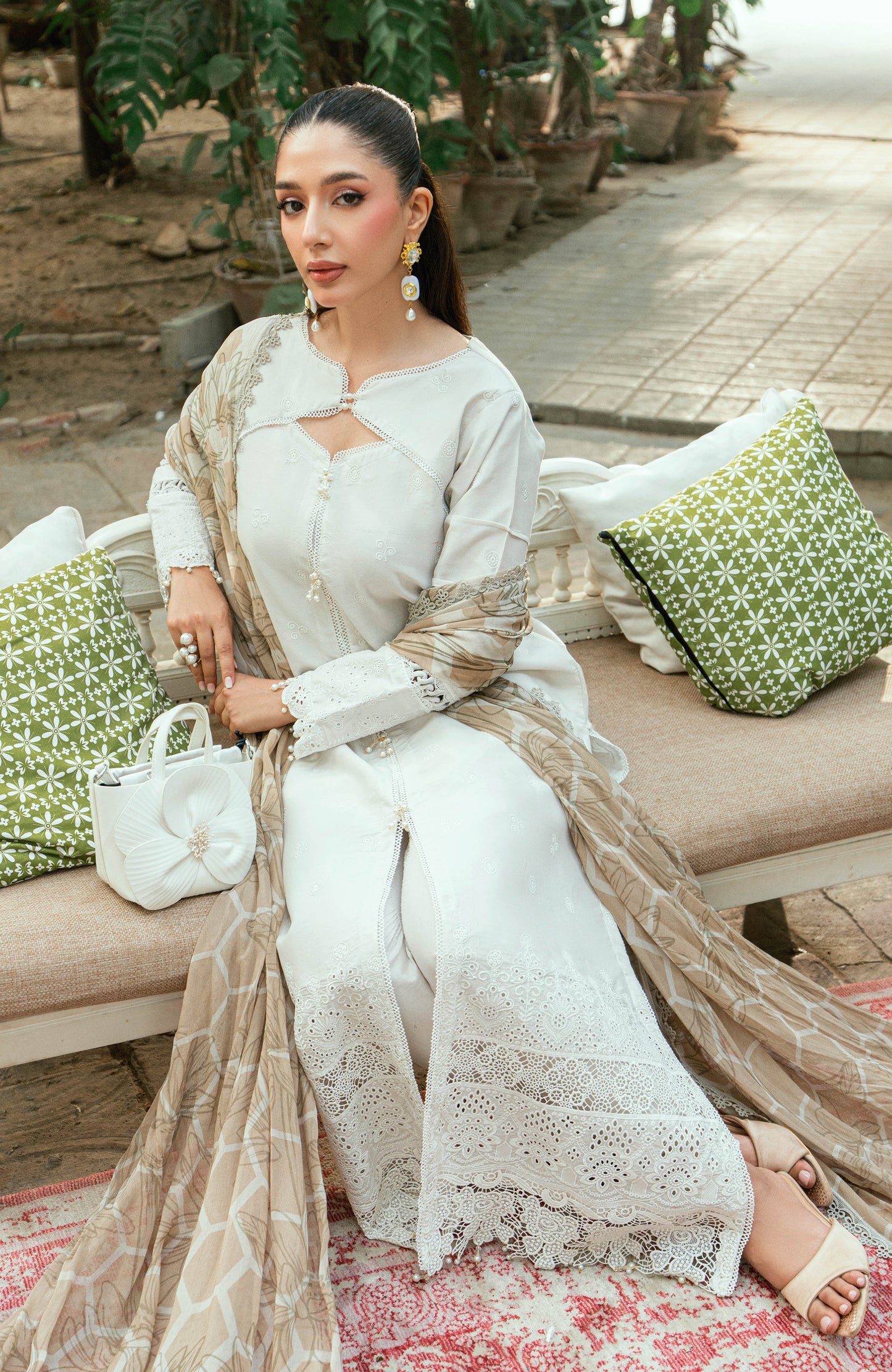 Al Zohaib | Laserkari Premium Edition 25 | LKP-25-08 L Off White Schiffli