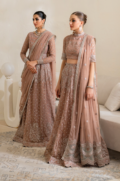 Iznik | Chinnon Chiffon | CC-43 Embroidered Net - Pakistani Designer Dress - by Iznik | Type: Formal - 100% Original at Saira Sultan