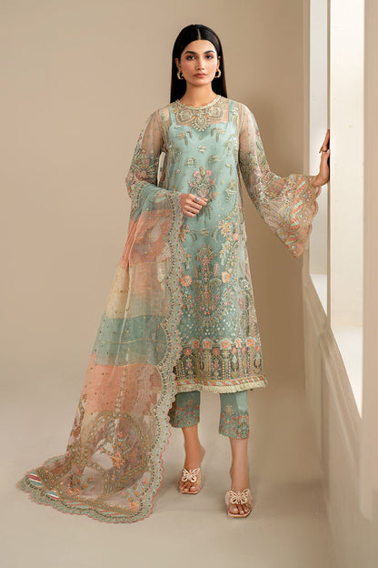 Baroque | Formal Collection | NET UF-620 XS Ice Blue Net