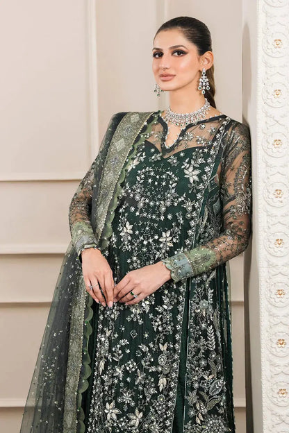 Baroque | Chantelle Embroidered Collection | CH12-05 - Pakistani Designer Dress - by Baroque | Type: Bridal - 100% Original at Saira Sultan