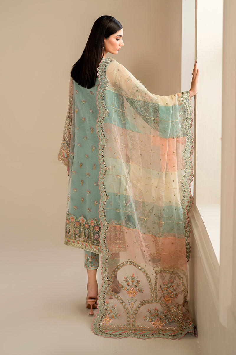 Baroque | Formal Collection | NET UF-620 S Ice Blue Net