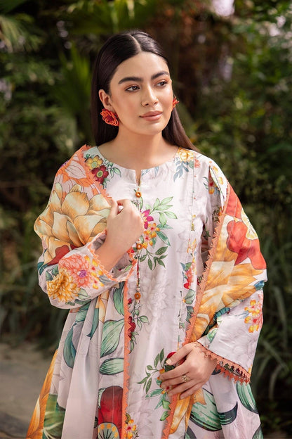 Alizeh | Sheen Lawn Prints 24 | ORCHID - Pakistani Designer Dress - by Alizeh | Type: Casuals - 100% Original at Saira Sultan