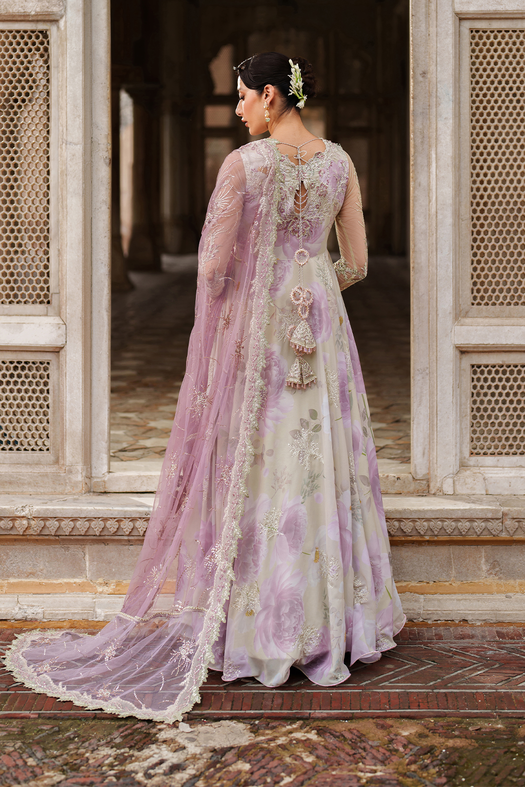Iznik | Festive Formal | UE-546 Embroidered Chiffon - Pakistani Designer Dress - by Iznik - Type : Ladies Clothes - 100% Original at Saira Sultan