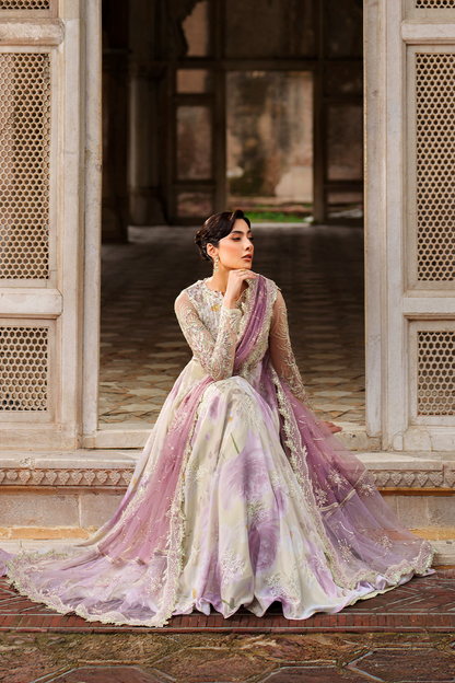 Iznik | Festive Formal | UE-546 Embroidered Chiffon - Pakistani Designer Dress - by Iznik - Type : Ladies Clothes - 100% Original at Saira Sultan