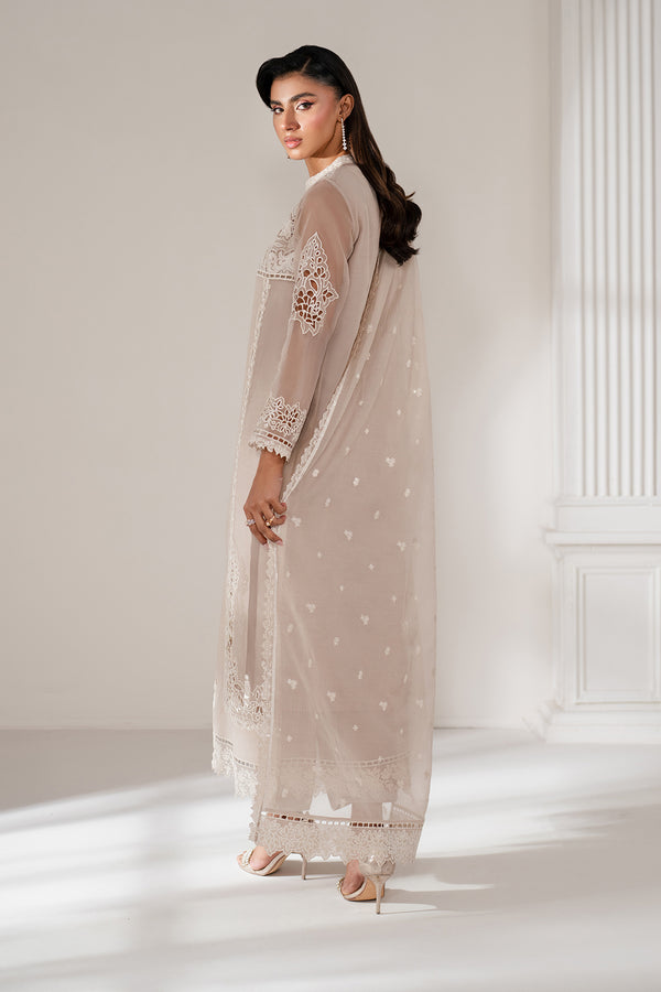 Baroque | Luxury Pret 25 | EMBROIDERED ORGANZA PR-1100 - Pakistani Designer Dress - by Baroque - Type : Ladies Clothes - 100% Original at Saira Sultan