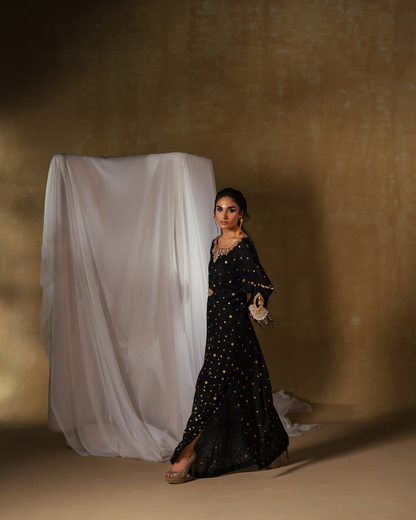 Vasal | Zyra Luxe Pret 26 | Black Orchid - Pakistani Designer Dress - by Vasal - Type : Ladies Clothes - 100% Original at Saira Sultan
