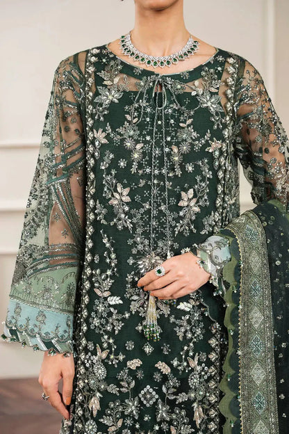 Baroque | Chantelle Embroidered Collection | CH12-05 - Pakistani Designer Dress - by Baroque | Type: Bridal - 100% Original at Saira Sultan