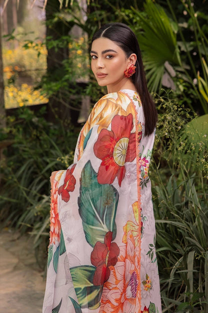 Alizeh | Sheen Lawn Prints 24 | ORCHID - Pakistani Designer Dress - by Alizeh | Type: Casuals - 100% Original at Saira Sultan