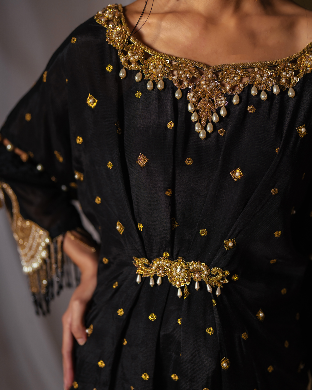 Vasal | Zyra Luxe Pret 26 | Black Orchid - Pakistani Designer Dress - by Vasal - Type : Ladies Clothes - 100% Original at Saira Sultan