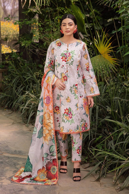Alizeh | Sheen Lawn Prints 24 | ORCHID - Pakistani Designer Dress - by Alizeh | Type: Casuals - 100% Original at Saira Sultan