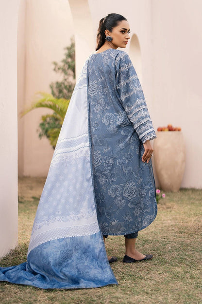 Baroque | Luxury Pret 24 | LAWN UF-601 - Pakistani Designer Dress - by Baroque | Type: Luxury - 100% Original at Saira Sultan