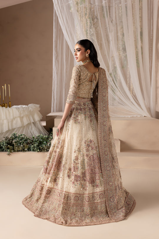 Batik | Aurelia Bridals | Rohana 4Pc M Off White Organza