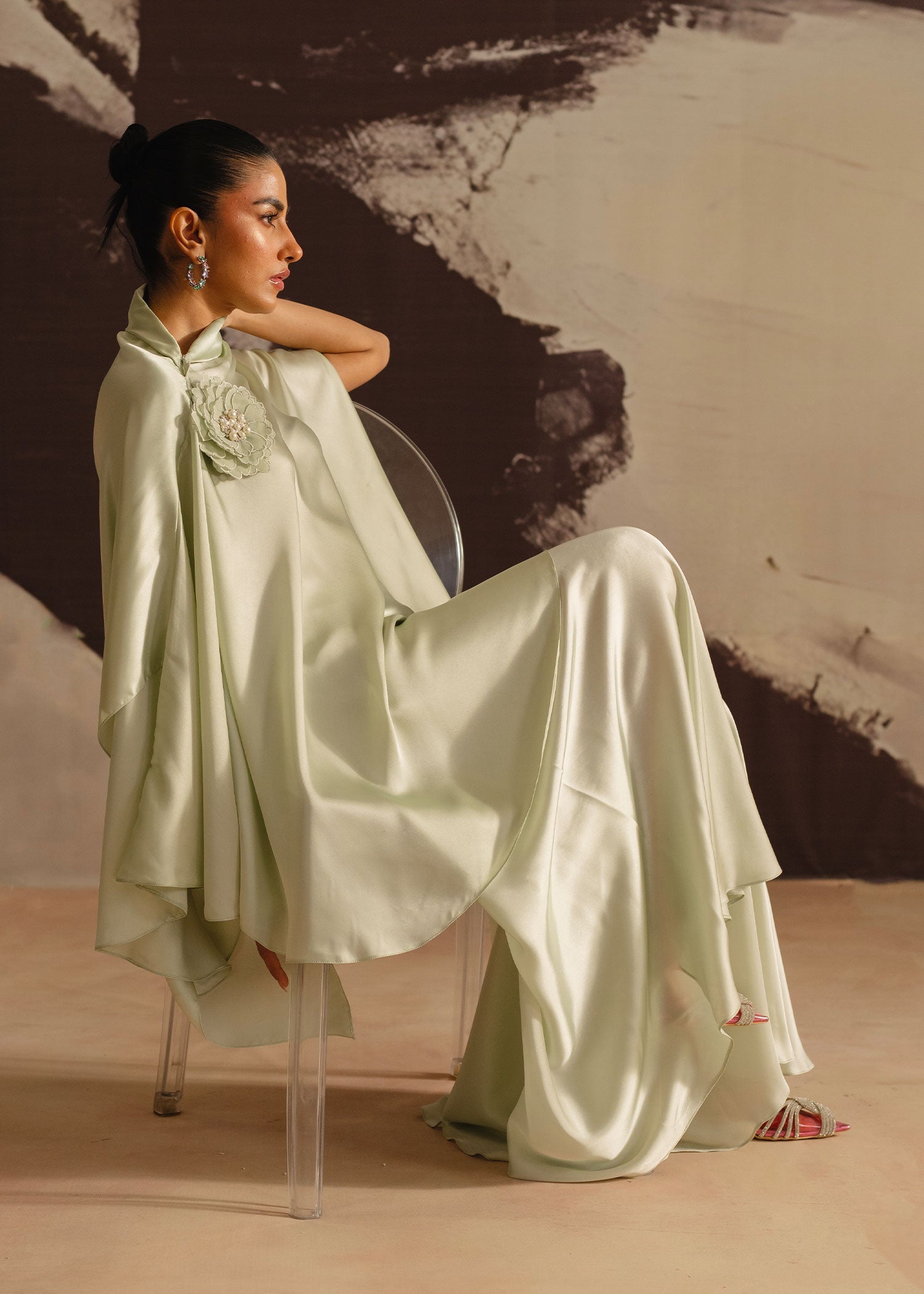 Mahgul | Eye of Cemal | Essence L Sage Satin