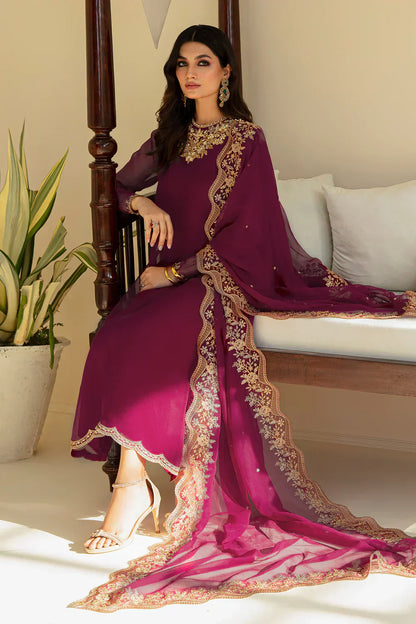 Baroque | Formals Collection | PR-829 - Pakistani Designer Dress - by Baroque | Type: Formal - 100% Original at Saira Sultan