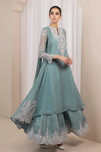 Baroque | Formals Collection | PR-845 - Pakistani Designer Dress - by Baroque | Type: Formal - 100% Original at Saira Sultan