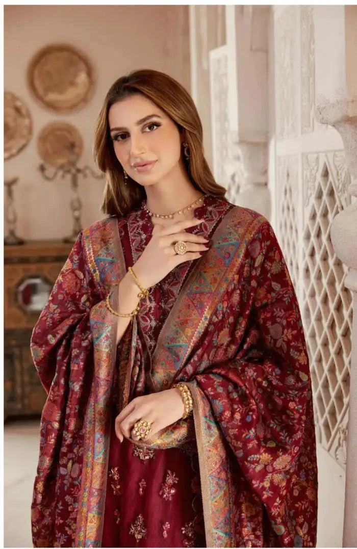 Noor by Saadia Asad | Kaani Wedding Formals 23 | 07 - Pakistani Designer Dress - by Noor by Saadia Asad | Type: Formal - 100% Original at Saira Sultan