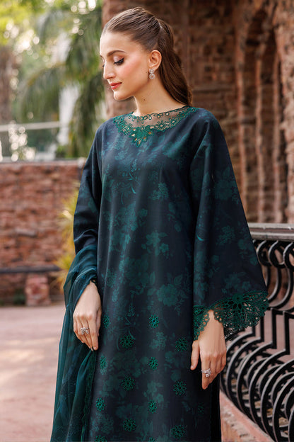 Farasha | Seraya Lawn 25 | Periveil L Midnight Blue Lawn