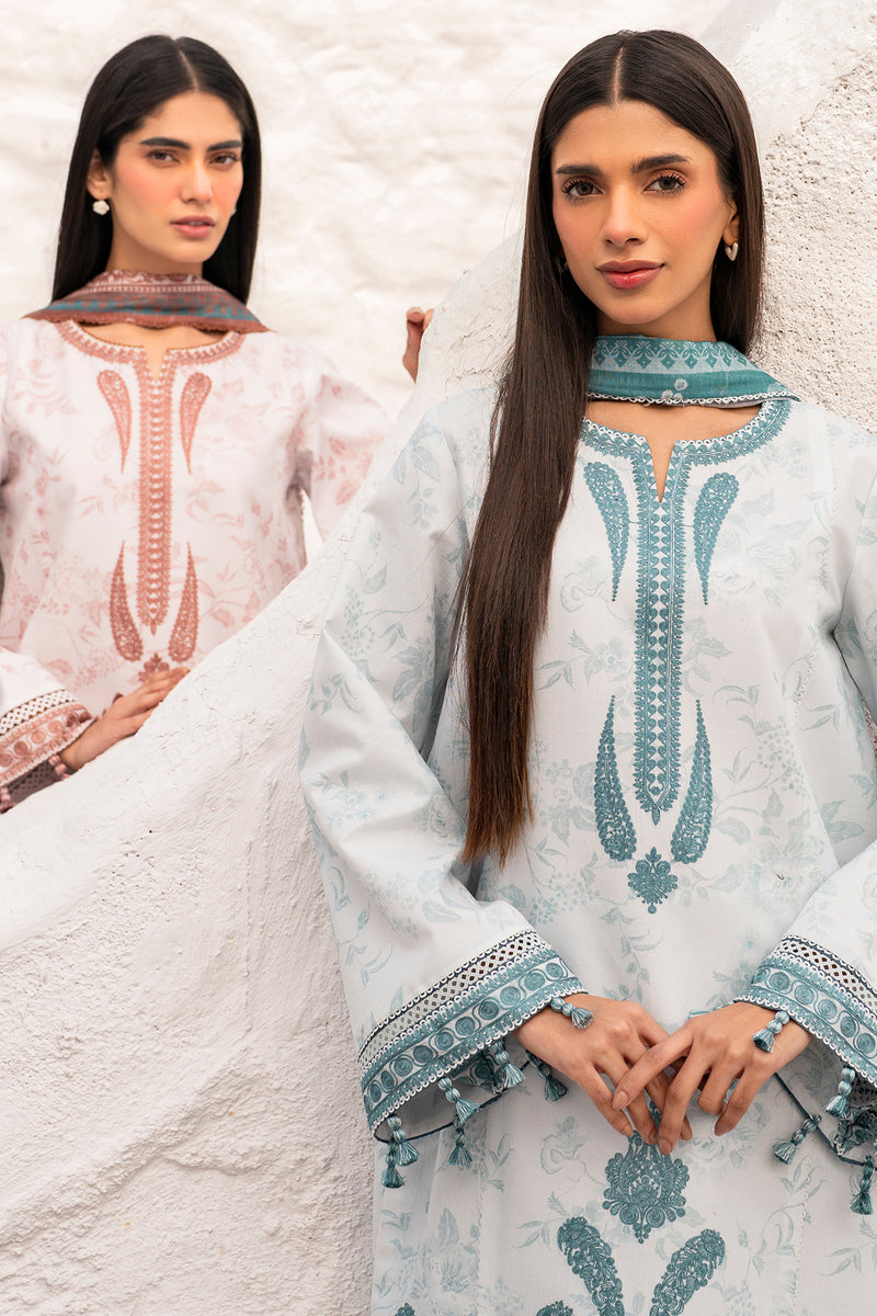 Jazmin | Summer Lawn 25 | USE-9117 L Beige Lawn