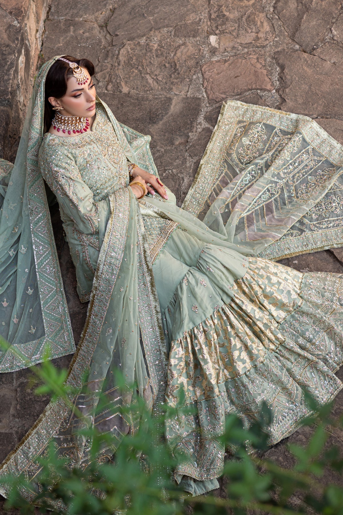 Naqshi | Samarkand Wedding Formals | Mah-e-Meer - Pakistani Designer Dress - by Naqshi | Type: Bridal - 100% Original at Saira Sultan