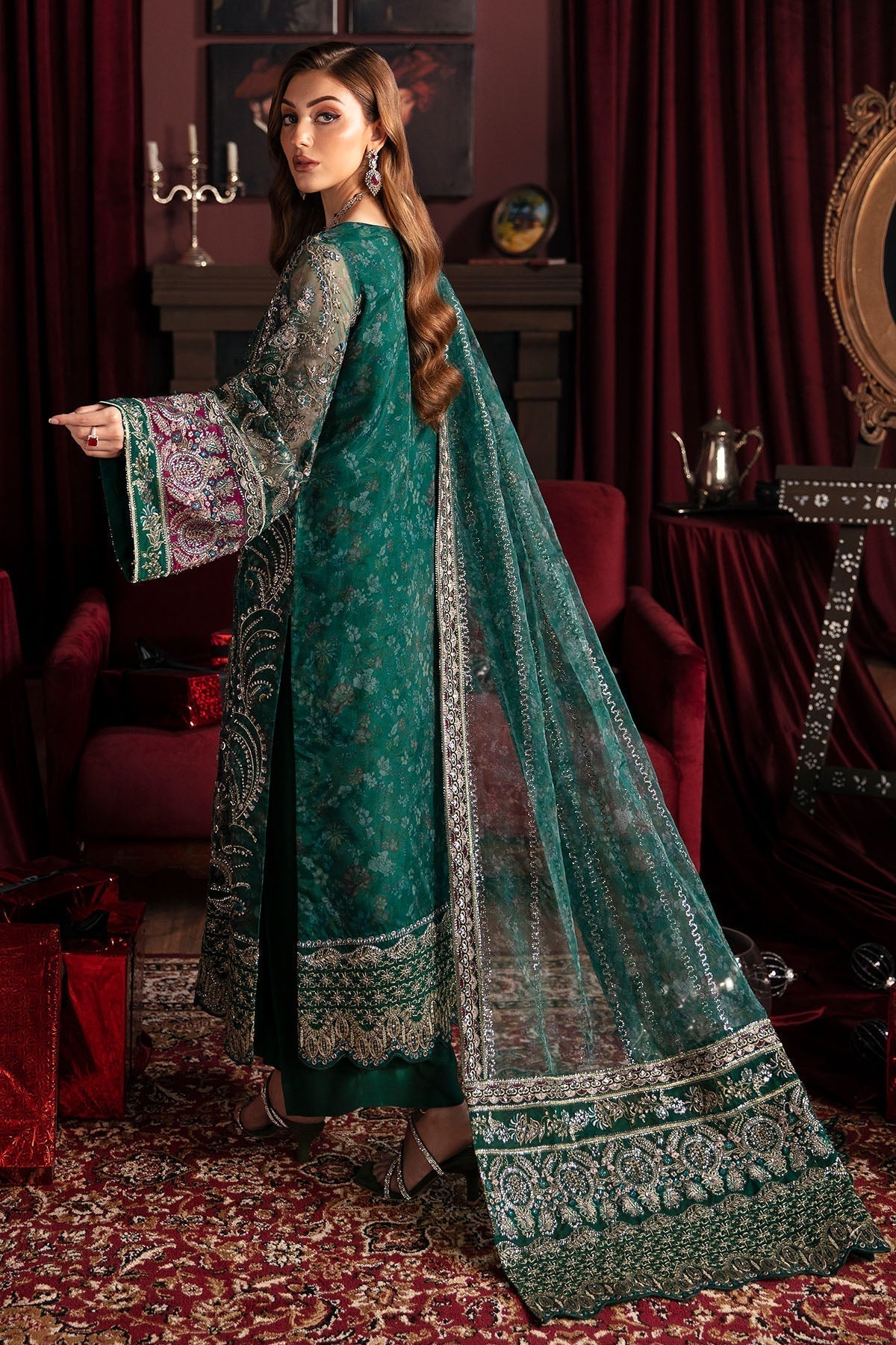 Nureh | Elanora Formal 24 | CHARM - Pakistani Designer Dress - by Nureh | Type: Formal - 100% Original at Saira Sultan