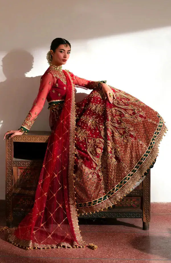 Eleshia | Khatoon Wedding Formals | Raeesa - Pakistani Designer Dress - by Eleshia | Type: Bridal - 100% Original at Saira Sultan