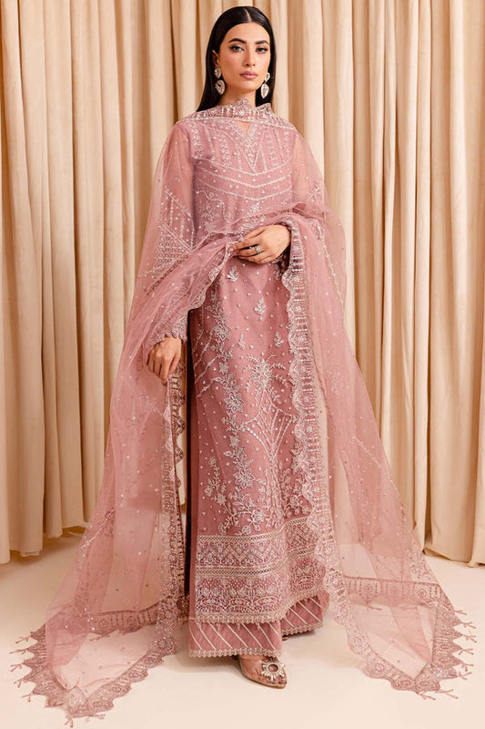Farasha | Lumiere Formals | PASTEL PEACH - Pakistani Designer Dress - by Farasha | Type: Formal - 100% Original at Saira Sultan