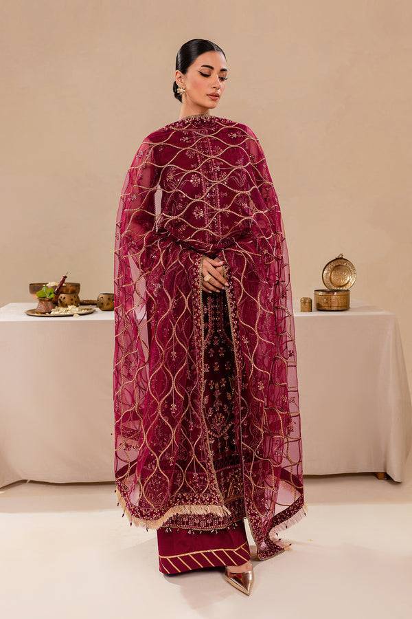 Farasha | Lumiere Formals |ROUGE PINK - Pakistani Designer Dress - by Farasha | Type: Formal - 100% Original at Saira Sultan