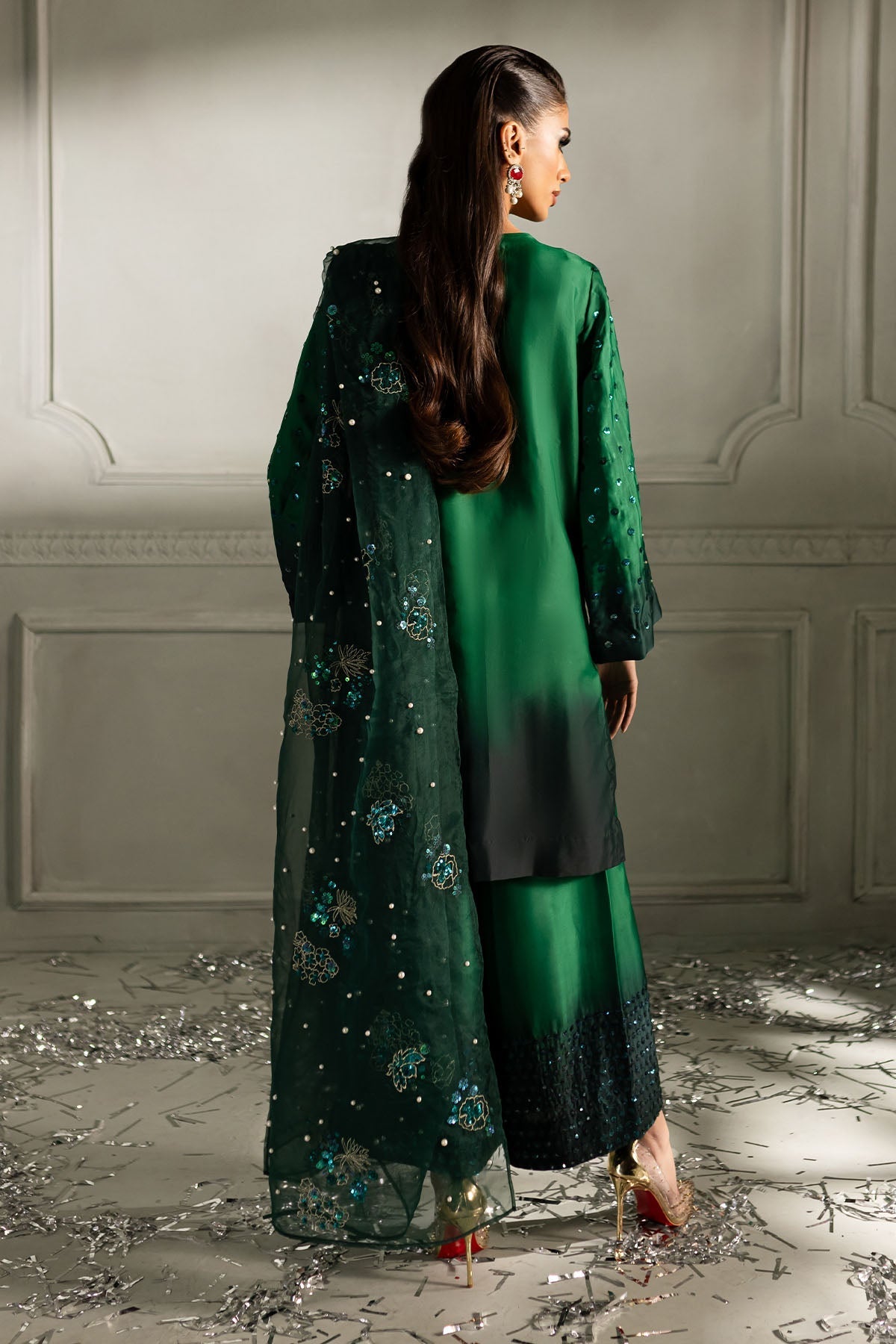 Nureh | Fancy Formals | Ruby Rush TW-09 - Pakistani Designer Dress - by Nureh - Type : Ladies Clothes - 100% Original at Saira Sultan