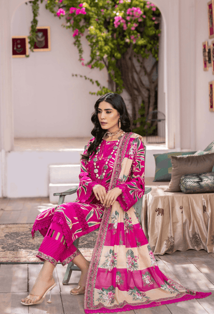 Humdum | Rang e Noor SS 24 | D02 - Pakistani Designer Dress - by HumDum | Type: Casuals - 100% Original at Saira Sultan