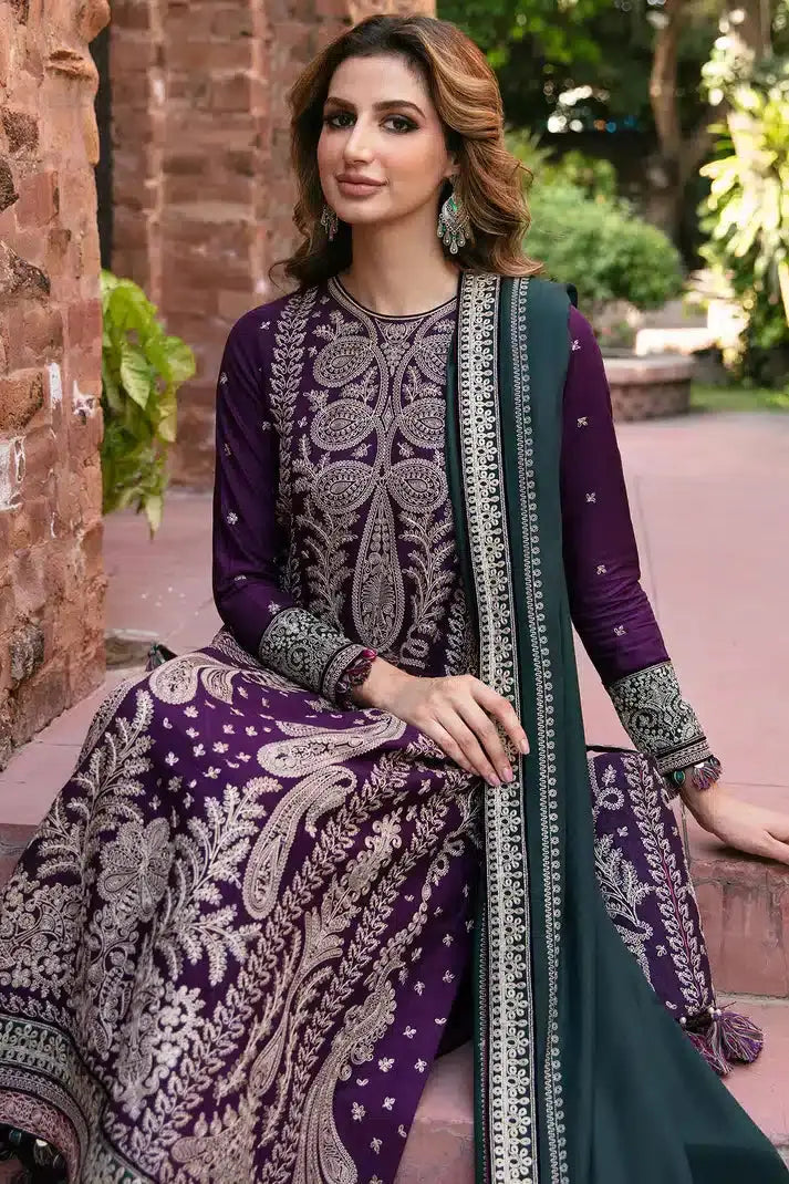 Jazmin | Dastaan Luxury Winter 23 | D4 - Pakistani Designer Dress - by Jazmin | Type: Luxury - 100% Original at Saira Sultan