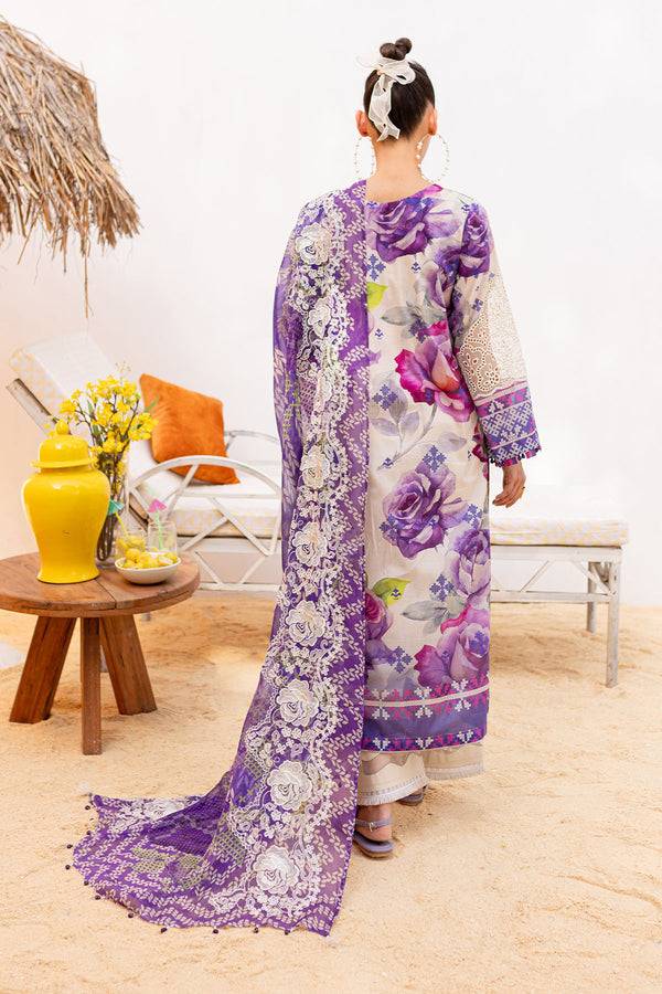 Nureh | Gardenia Lawn 24 | NS-138 A - Pakistani Designer Dress - by Nureh | Type: Luxury - 100% Original at Saira Sultan