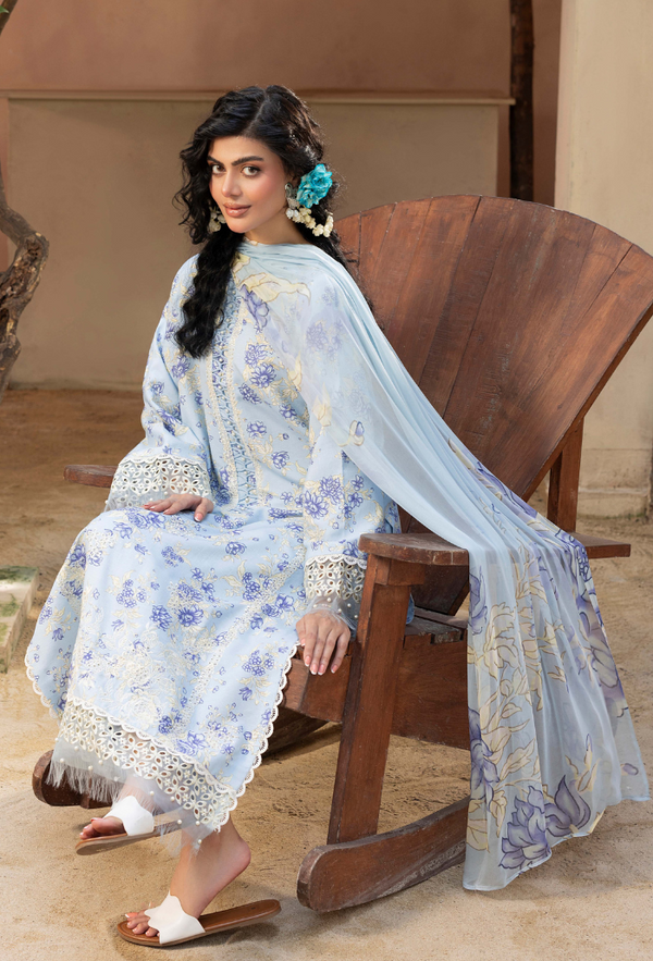 Humdum | Zaiba 25 |  D02 - Pakistani Designer Dress - by Humdum - Type : Ladies Clothes - 100% Original at Saira Sultan
