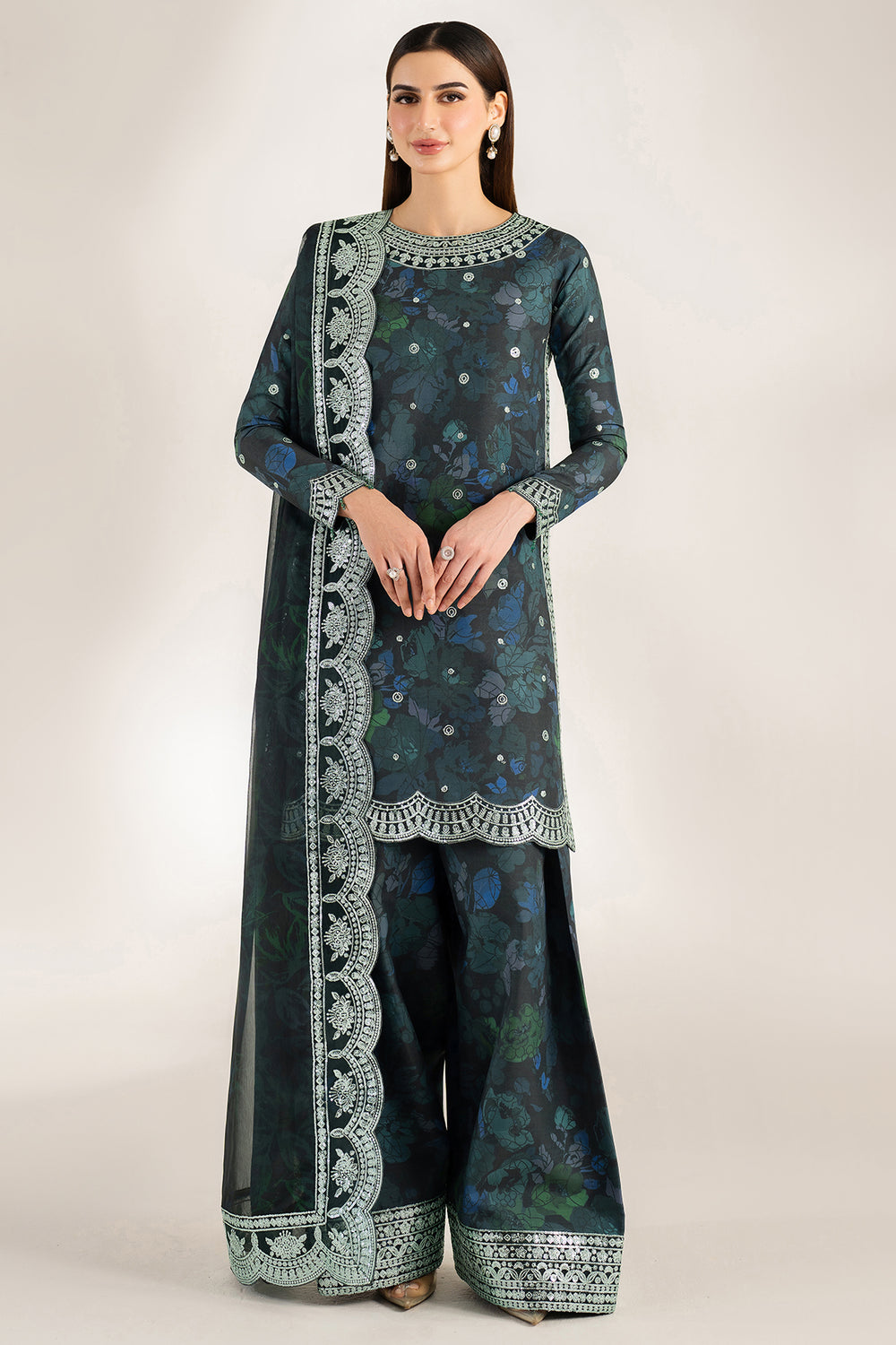 Farasha | Fiorella Formals | Alora Charm - Pakistani Designer Dress - by Farasha - Type : Ladies Clothes - 100% Original at Saira Sultan