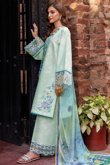 Farasha | Printed Essentials | Mistell XL Aqua Lawn