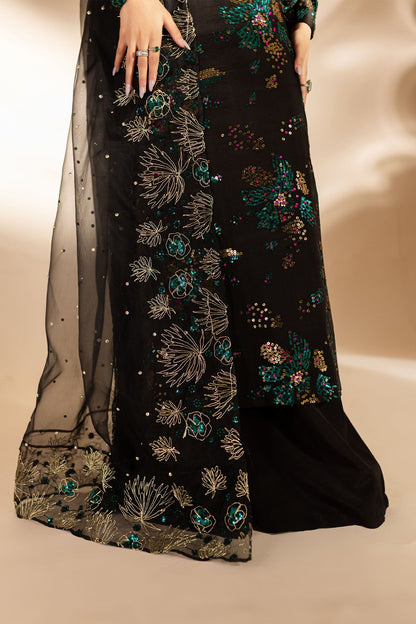 Nureh | Fancy Formals | TW-02 GOLDEN STARDUST - Pakistani Designer Dress - by Nureh - Type : Ladies Clothes - 100% Original at Saira Sultan
