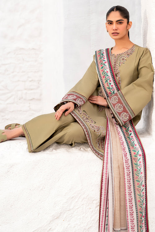 Jazmin | Ready to Wear 25 | RTW-1190 L Dull Brown Lawn