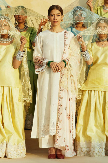 Cross Stitch | Premium Lawn 24 | PASTEL PINK - Pakistani Designer Dress - by Cross Stitch | Type: Formal - 100% Original at Saira Sultan