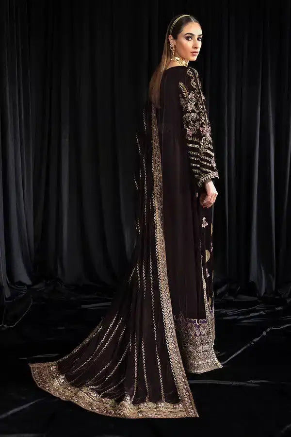 Nureh | Maya Velvet 23 | Moore - Pakistani Designer Dress - by Nureh | Type: Formal - 100% Original at Saira Sultan
