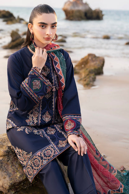 Jazmin | Summer Lawn 25 | USE-9169 L Deep Blue Lawn