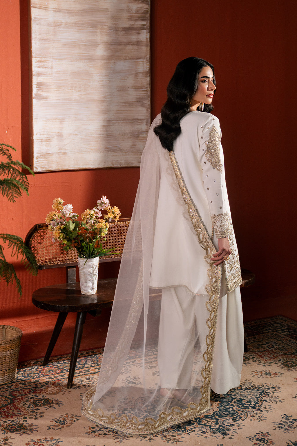 Neeshay | Raw Silk | RTW-RS-02 - Pakistani Designer Dress - by Neeshay - Type : Ladies Clothes - 100% Original at Saira Sultan